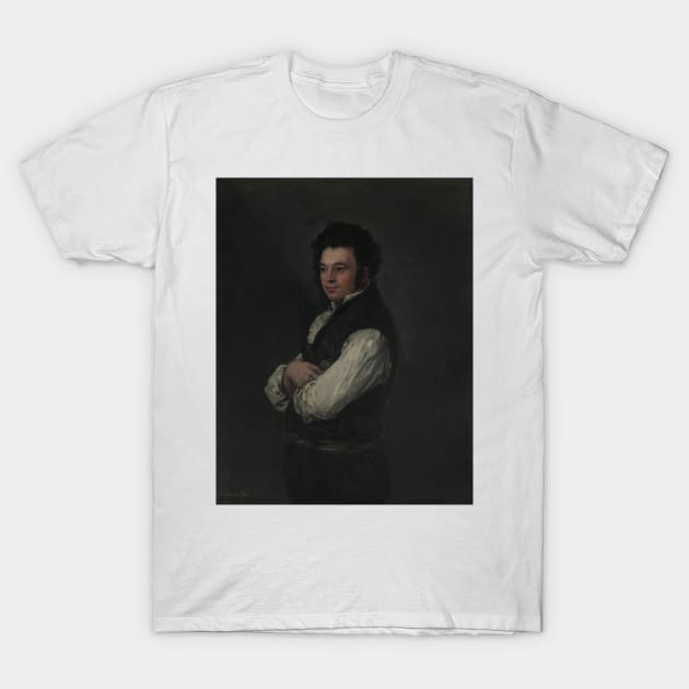 Tiburcio Perez y Cuervo (1785/86–1841), the Architect by Francisco Goya T-Shirt by Classic Art Stall